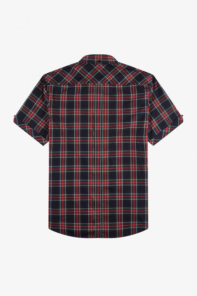 Black Fred Perry M3849 Men's Shirts | PH 1506KORI